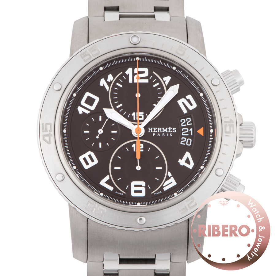 エルメス クリッパー メカニックダイバー クロノ CP2.941