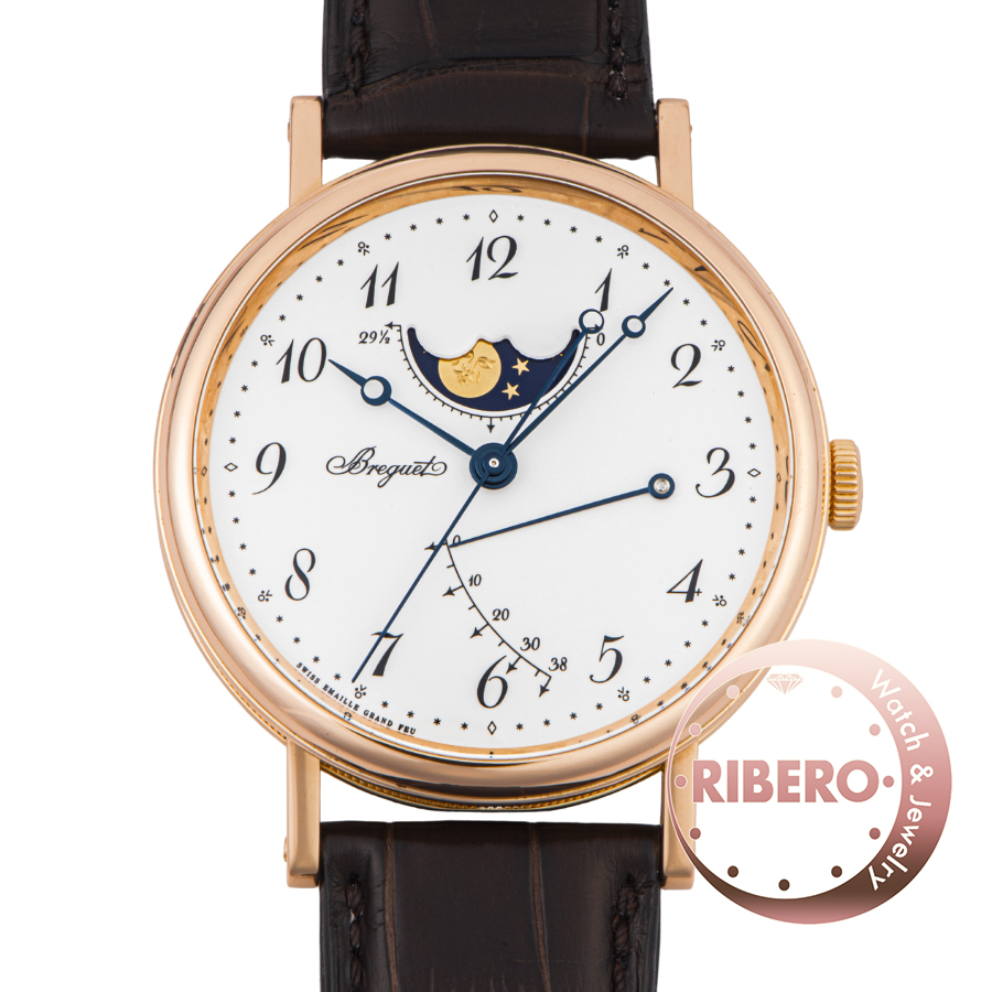 ブレゲ クラシック ムーンフェイズ 7787BR/29/9V6