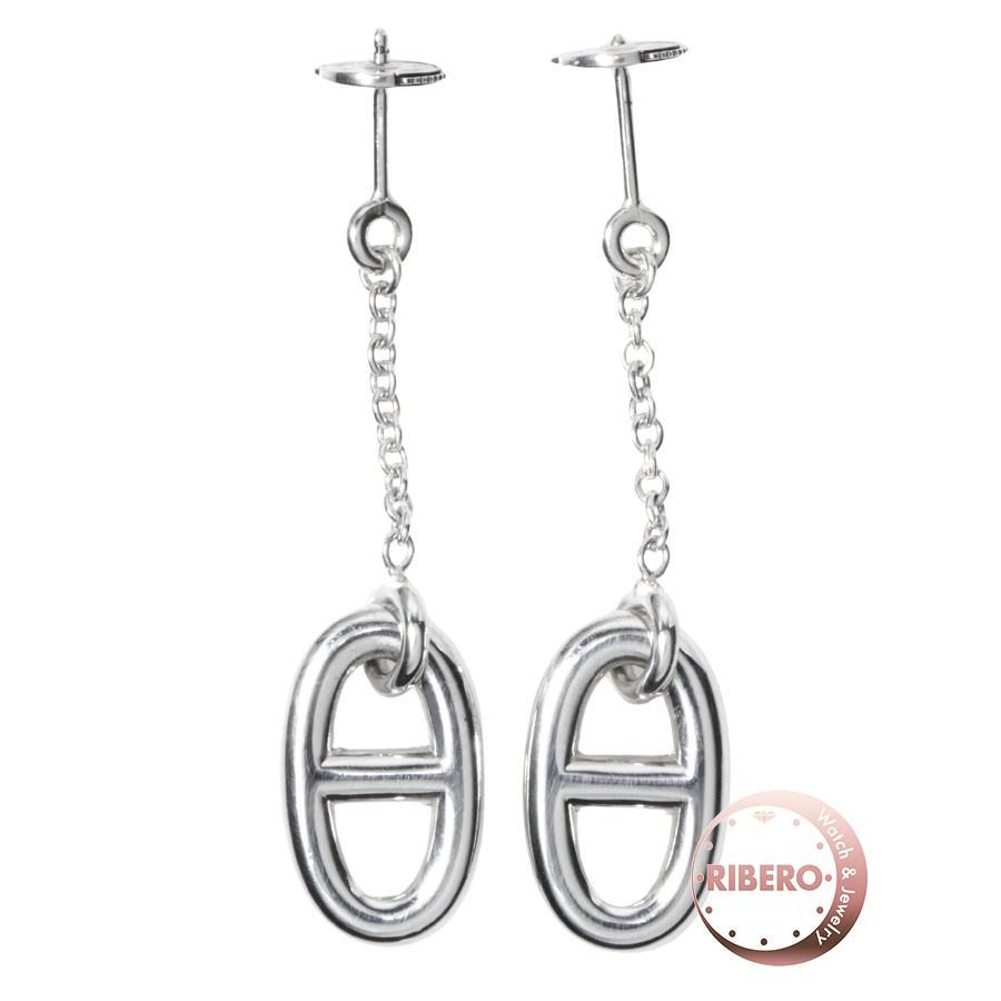 エルメス シェーヌダンクル  ピアス イヤリング