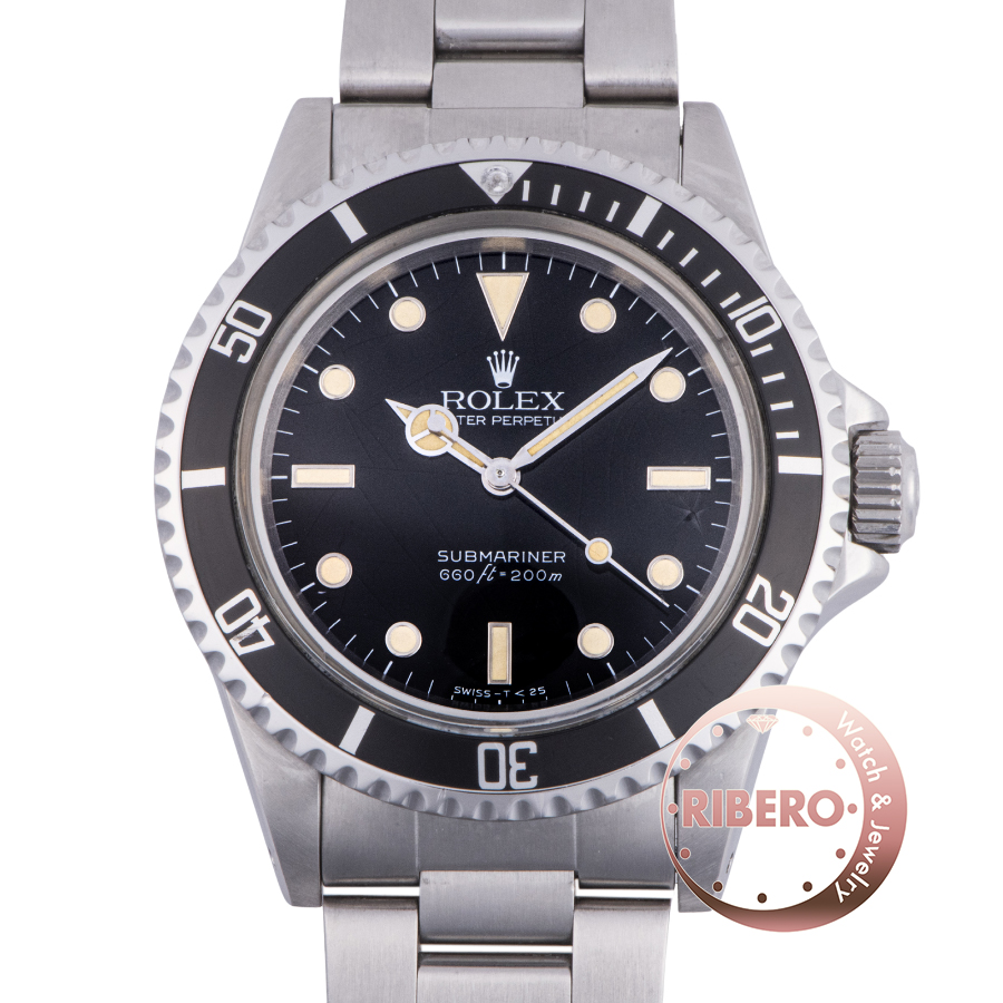 ロレックス 5513 1984年製 フチ有 スパイダー