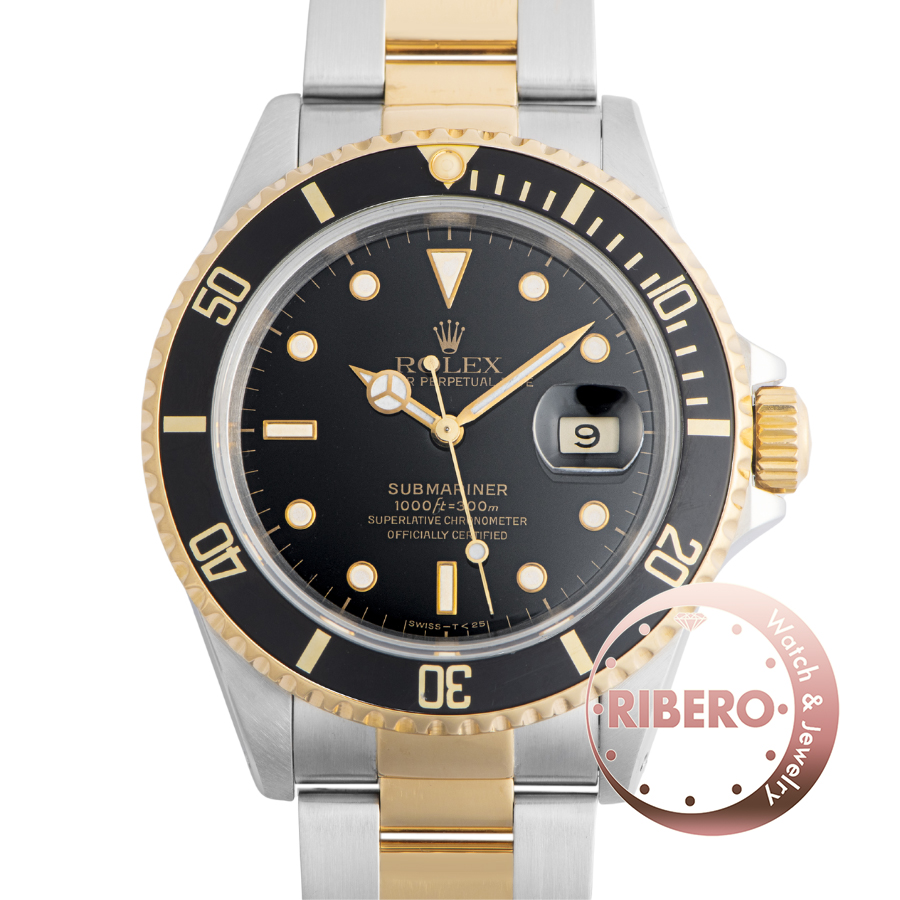 ロレックス サブマリーナデイト 16613 E番 Tritium