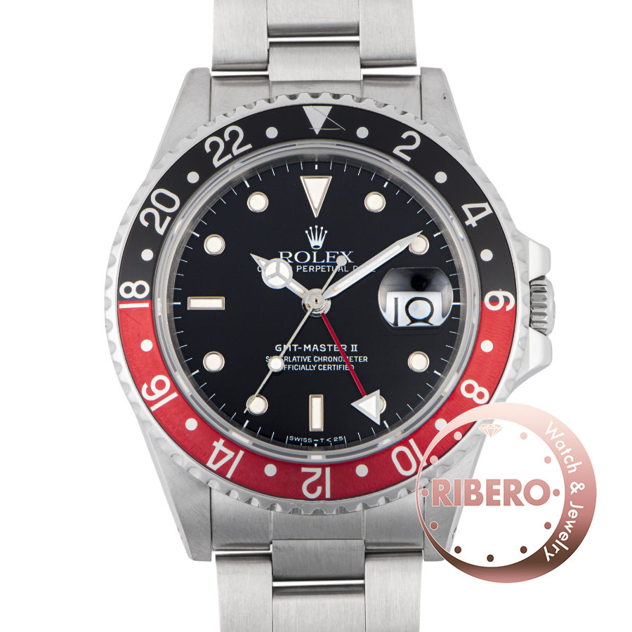 ロレックス GMTマスター2 16760 1987年製 ファットレディ Tritium