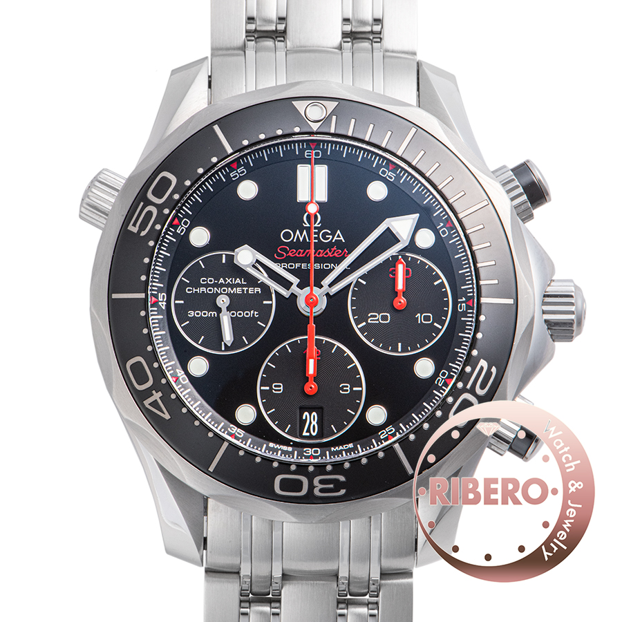 オメガ シーマスターダイバー 300M コーアクシャル クロノ 212.30.42.50.01.001