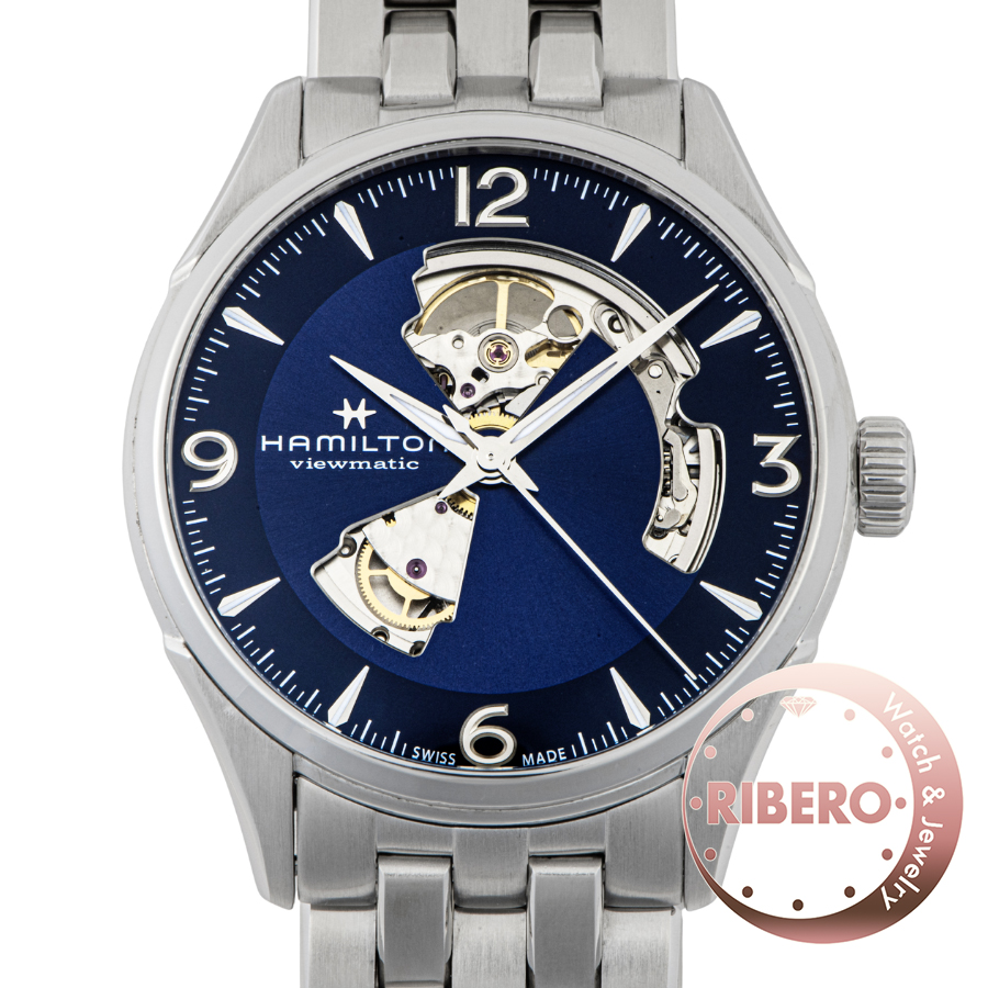 ハミルトン ジャズマスター ビューマチック オープンハート H32705141