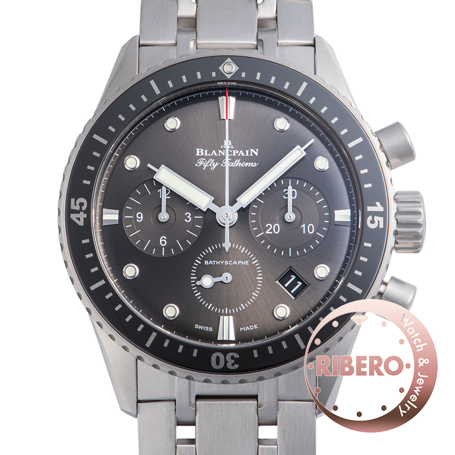 ブランパン フィフティ ファゾムス バチスカーフ フライバック クロノグラフ 5200-1110-70B