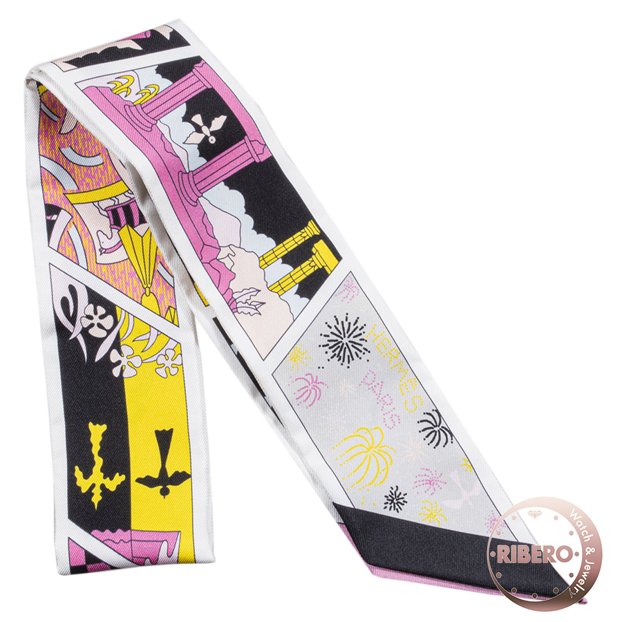 エルメス HERMES Factory Suite エルメスファクトリースーツ 063975S 04 ツイリー スカーフ 2023SS