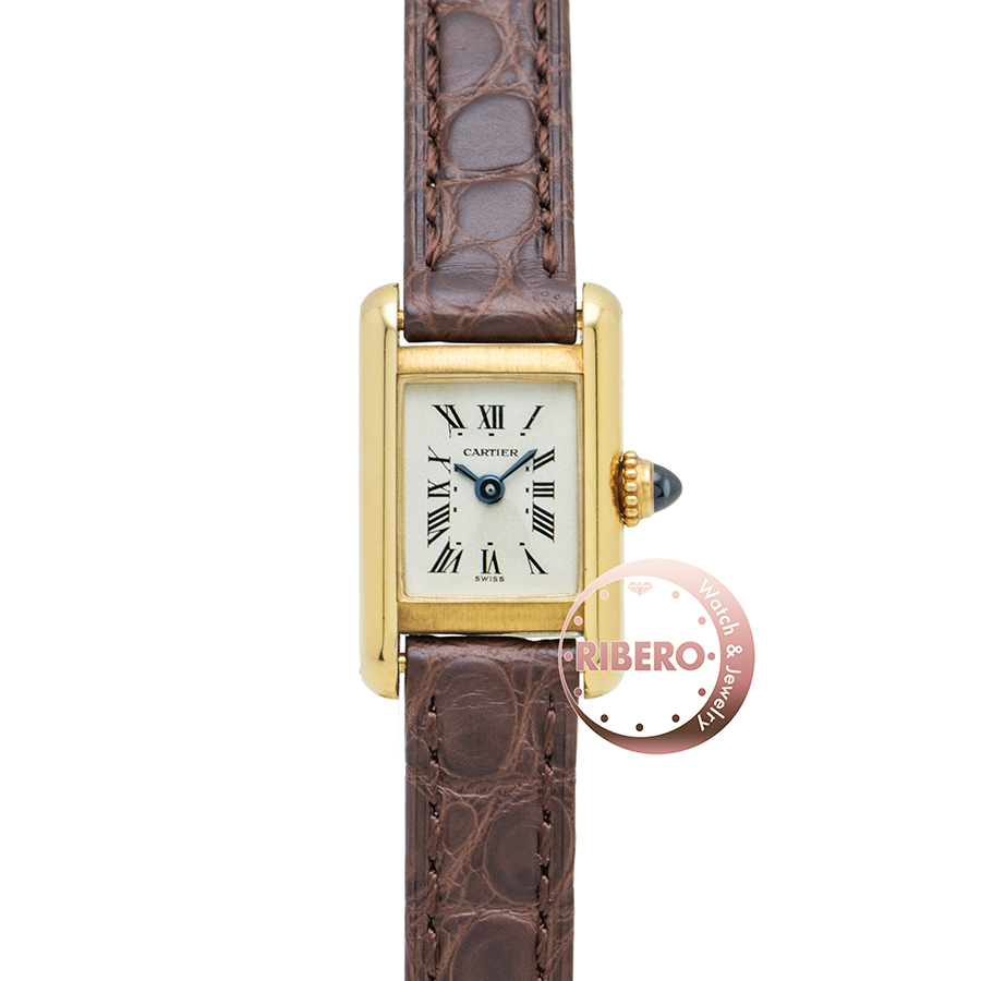 カルティエ ミニタンク K18YG