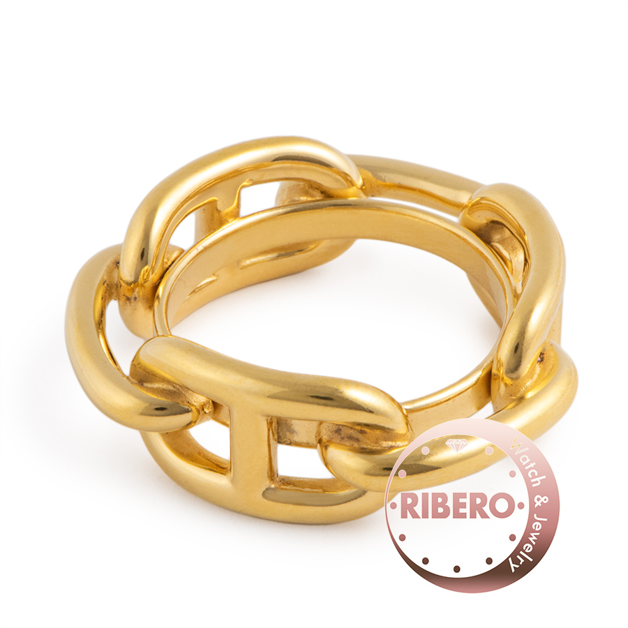 エルメス レガット  スカーフリング ルガテ　シェーヌダンクル