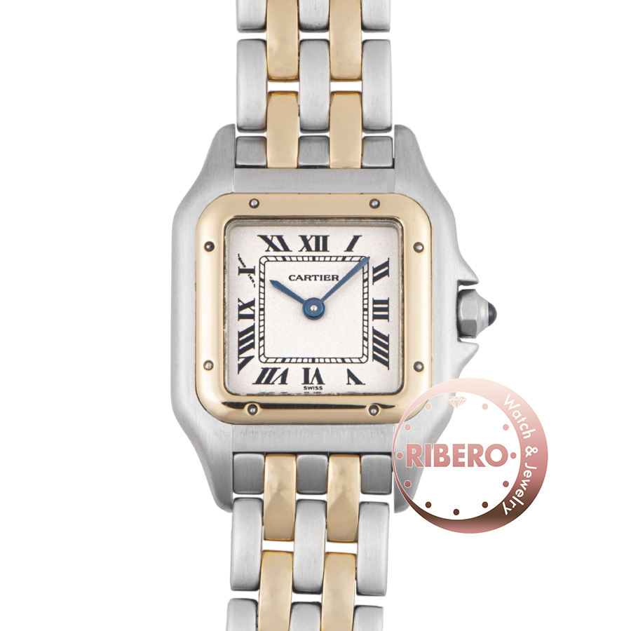 カルティエ パンテールSM 2ロウ W25029B6