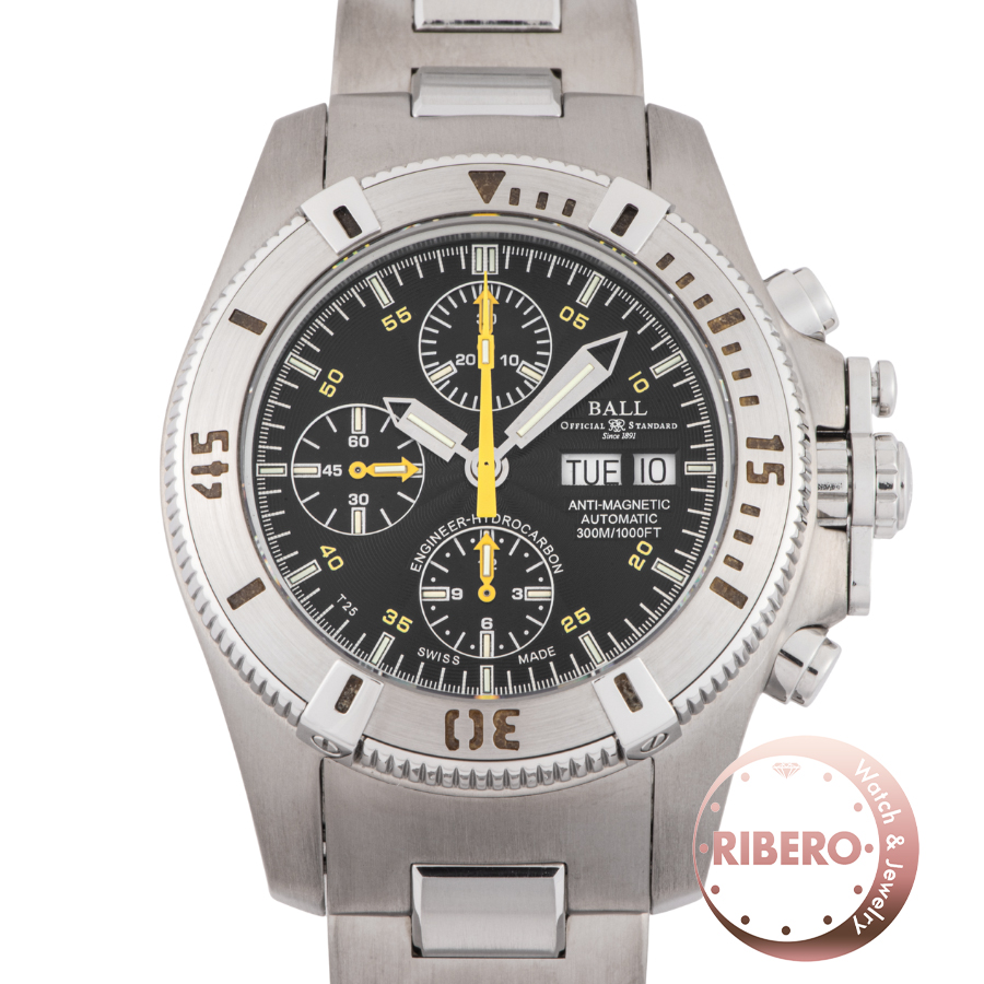 ボールウォッチ エンジニア ハイドロカーボン クロノグラフ DC1016A-SJ-BK