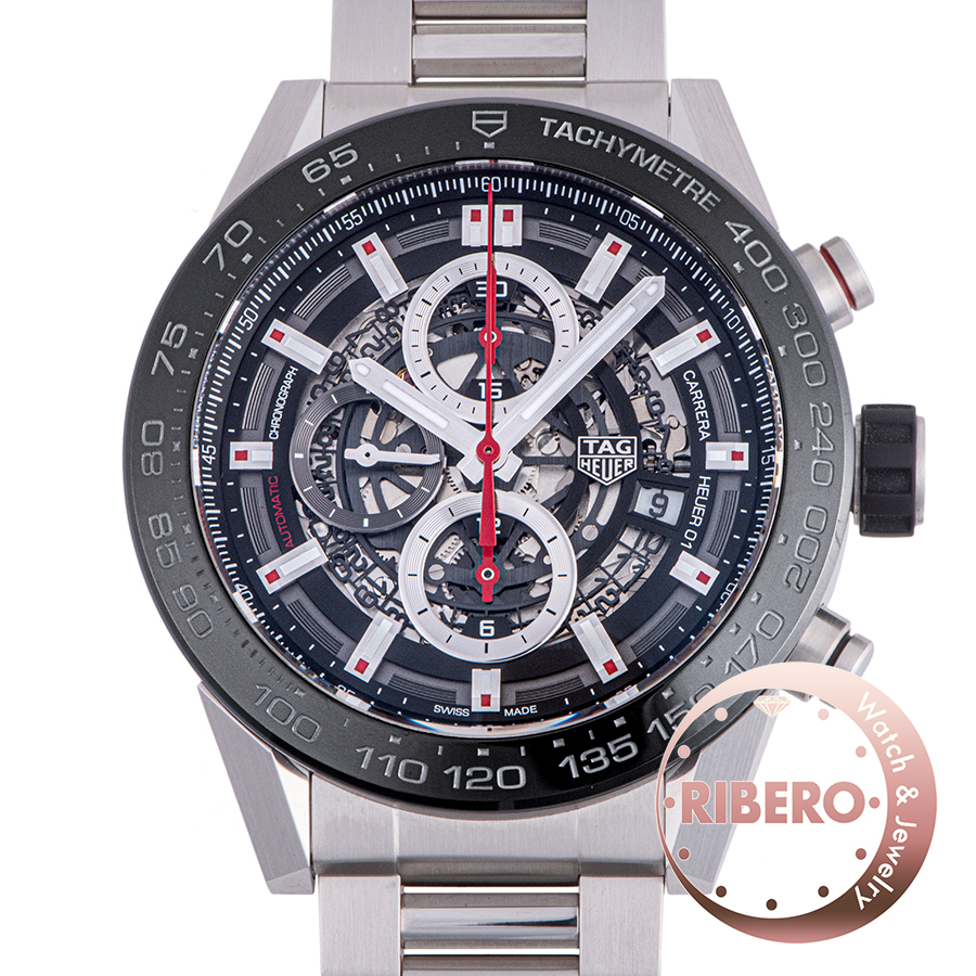 タグホイヤー カレラ キャリバー ホイヤー01 クロノグラフ CAR2A1W.BA0703