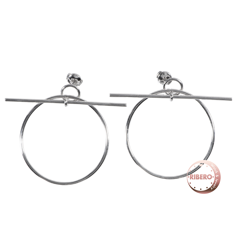 エルメス ループMM H114504B 00 ピアス