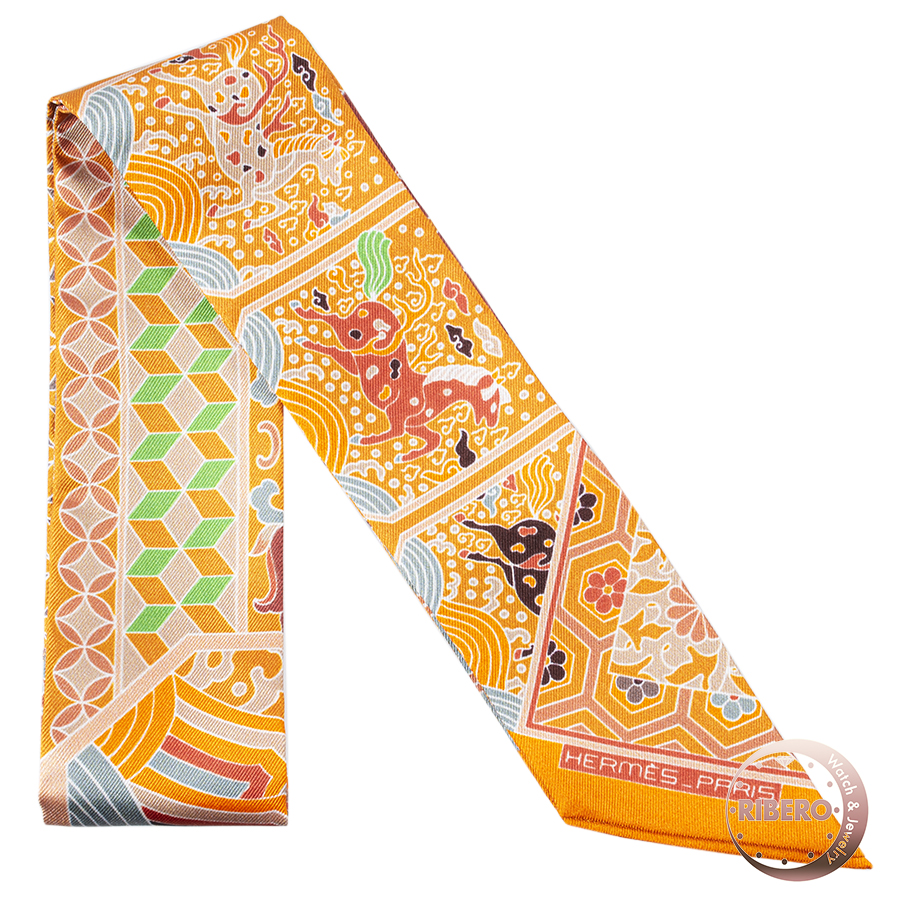 エルメス Collections Imperiales 王室のコレクション 062942S 07 ツイリー スカーフ