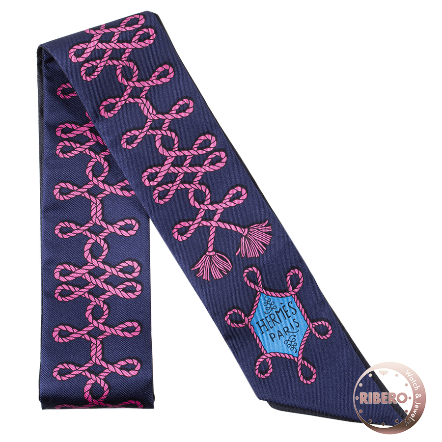 エルメス Galons et Brandebourgs 飾緒とブランデンブルク飾り 063698S 03 ツイリー 2021SS スカーフ