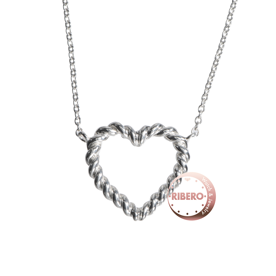 ティファニー ツイスト ハート ネックレス