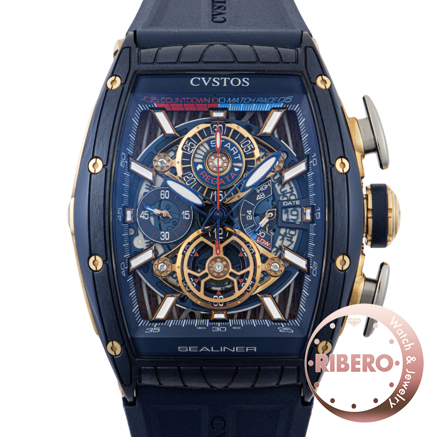 クストス チャレンジ シーライナー クロノ レガッタ CVGT-SEA-REGATA-CP5N BLST