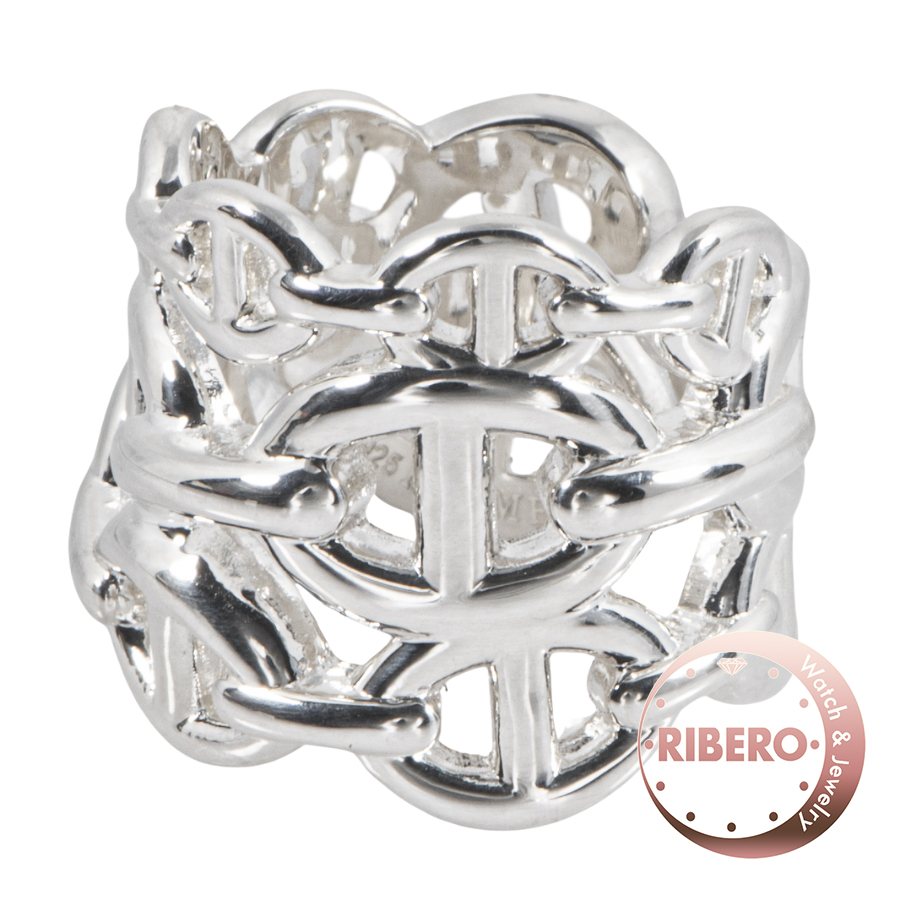 エルメス シェーヌダンクル アンシェネGM リング・指輪