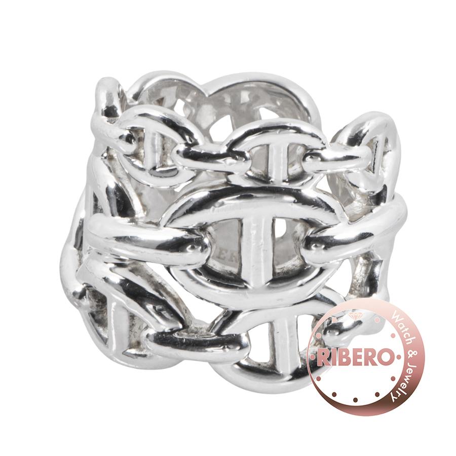 エルメス シェーヌダンクル アンシェネGM リング・指輪