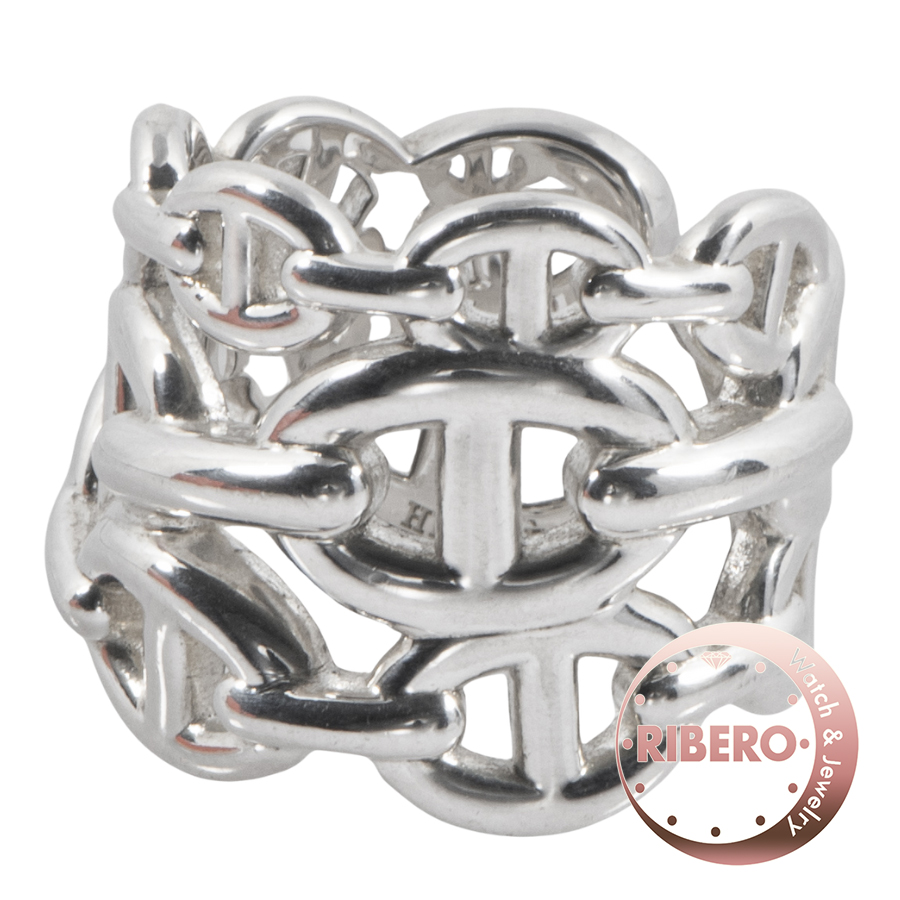 エルメス シェーヌダンクル アンシェネGM リング・指輪