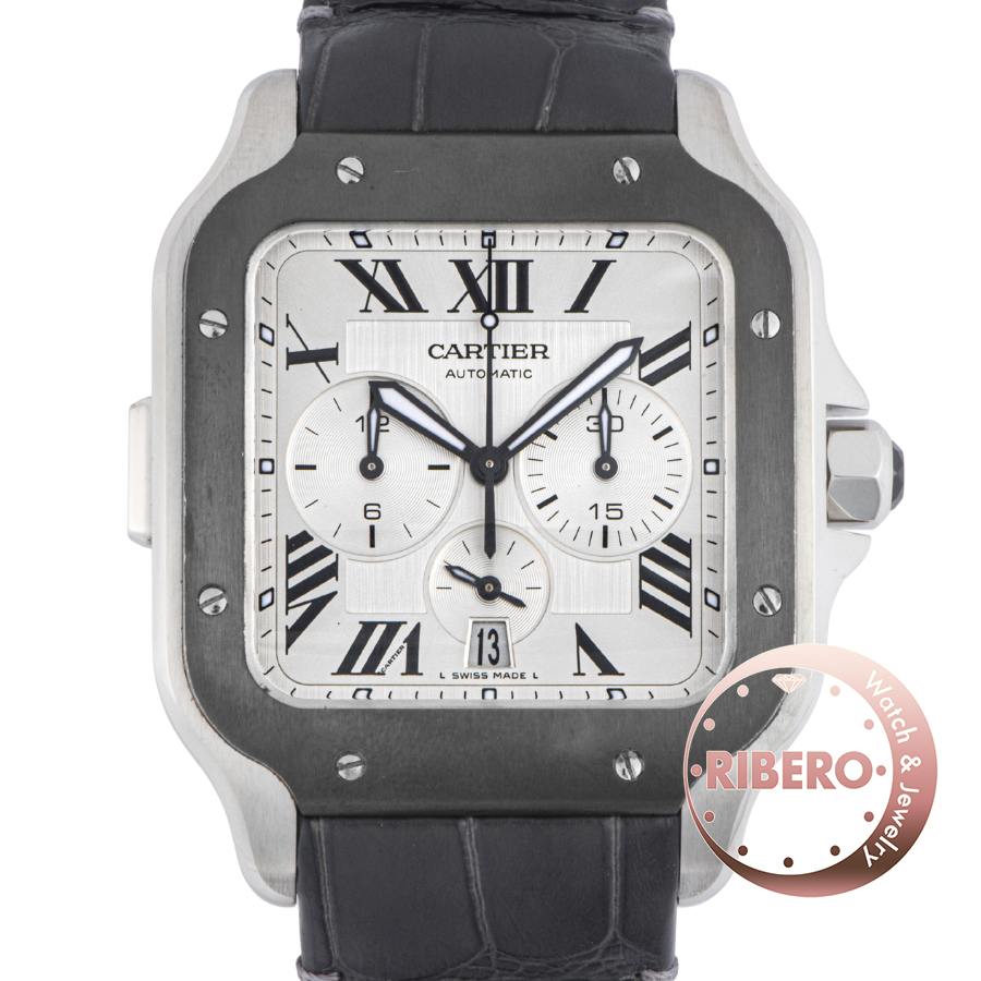 カルティエ サントス ドゥ カルティエ クロノグラフXL WSSA0017