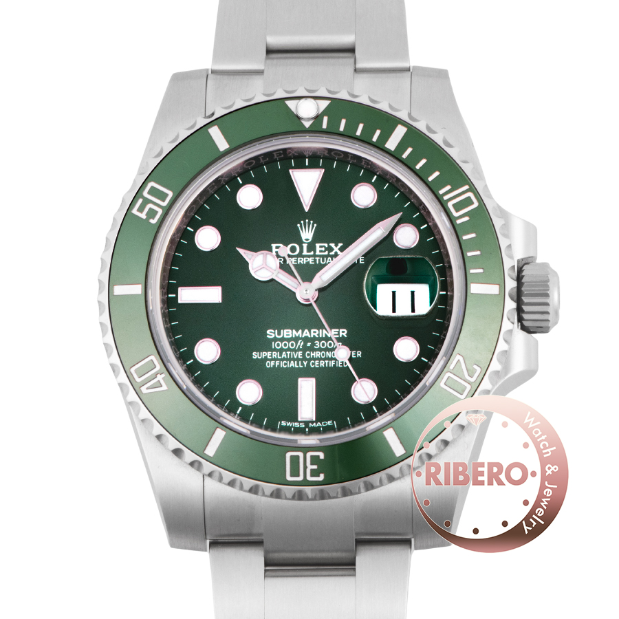ロレックス サブマリーナデイト 116610LV 新ギャランティ