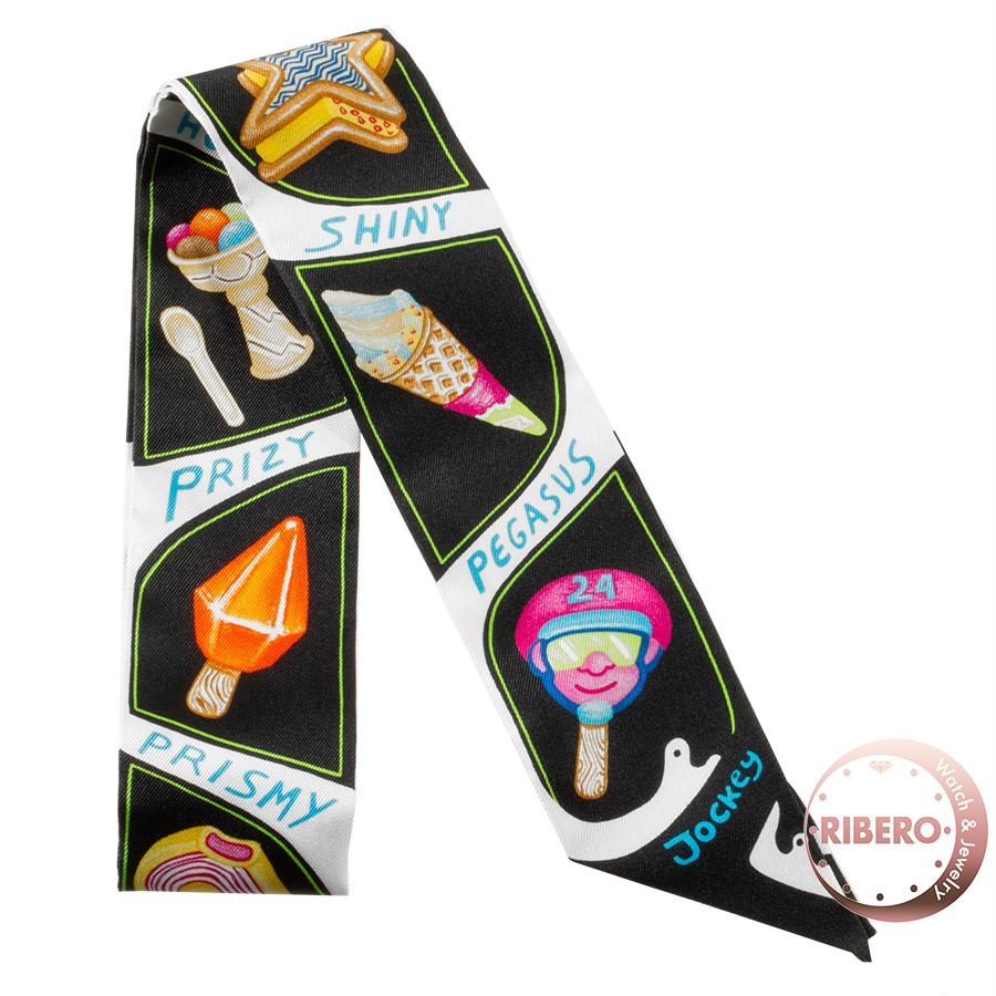 エルメス Funny Ice Cream ファニーアイスクリーム 064109S 01 ツイリー スカーフ