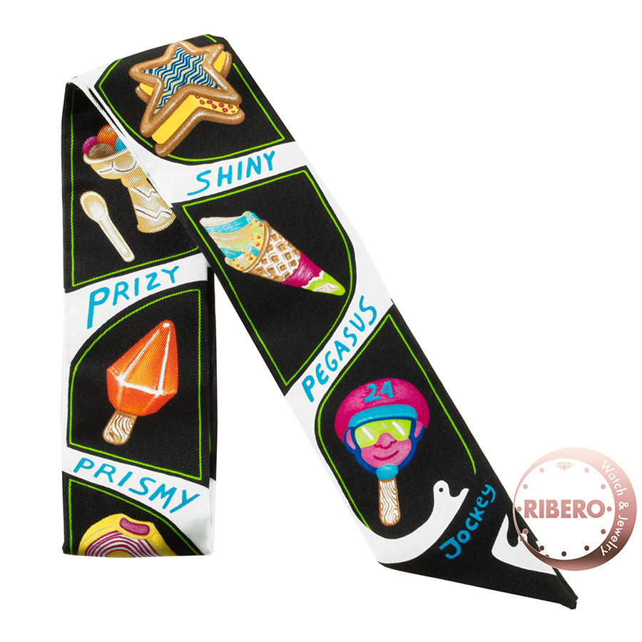 エルメス Funny Ice Cream ファニーアイスクリーム 064109S 01 ツイリー スカーフ