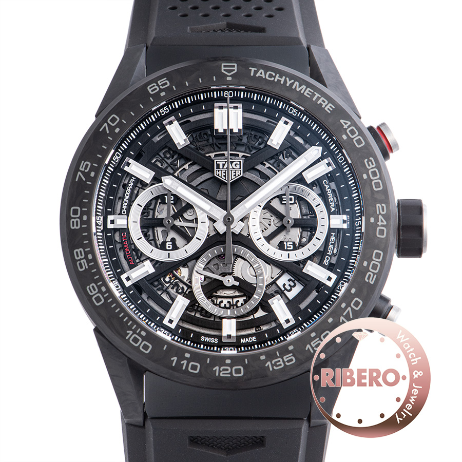 タグホイヤー カレラ キャリバー ホイヤー02 クロノグラフ CBG2A91.FT6173