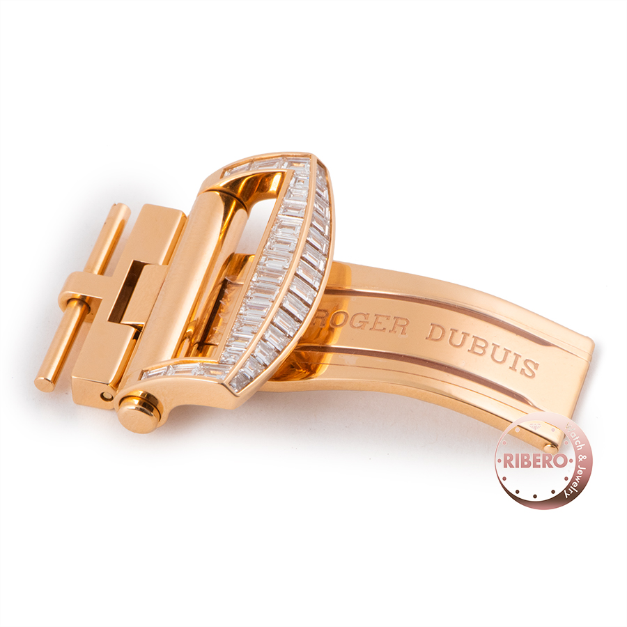 ロジェ・デュブイ Dバックル 純正 21mm用 K18RG バケットダイヤ