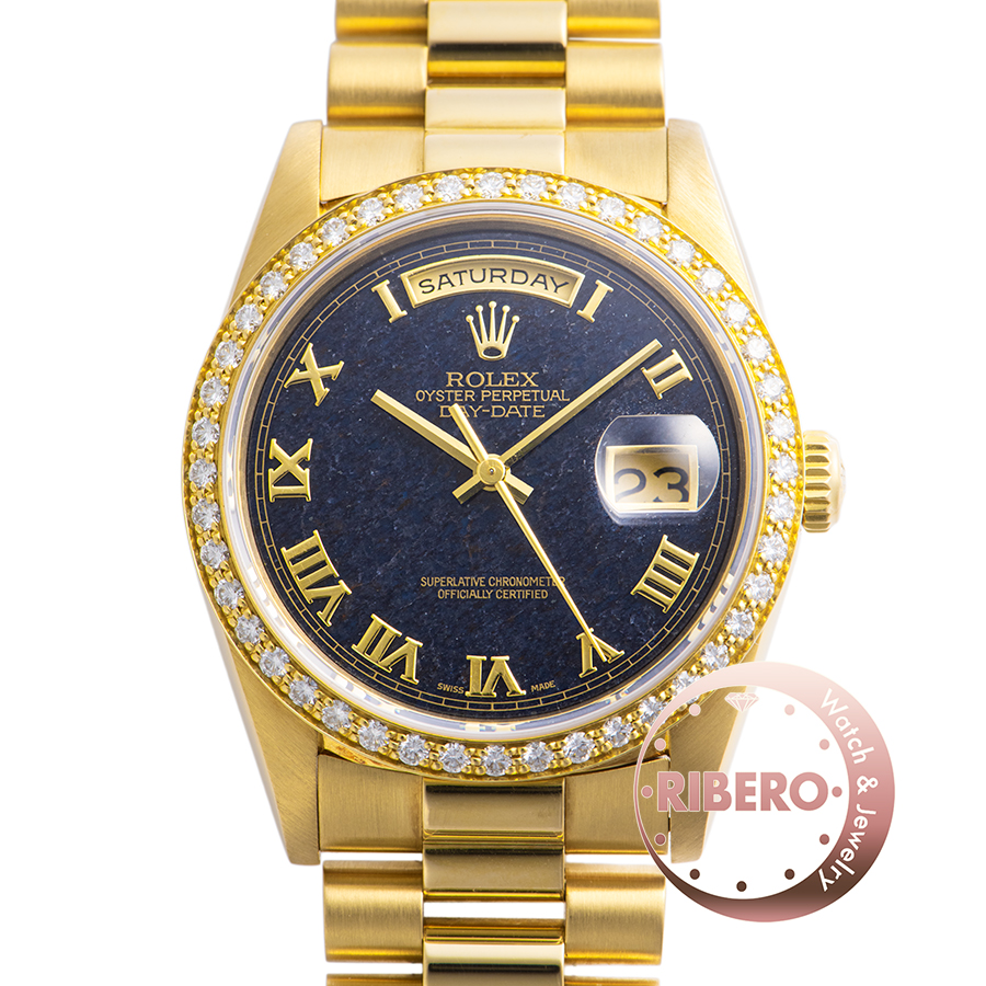 ロレックス 18348 E番 Blue Aventurine