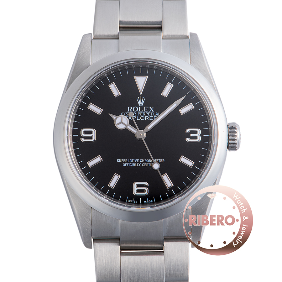 ロレックス 114270 M番 ルーレット