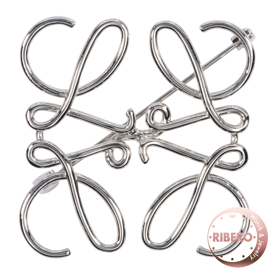 ロエベ アナグラム 111.25.020 ブローチ