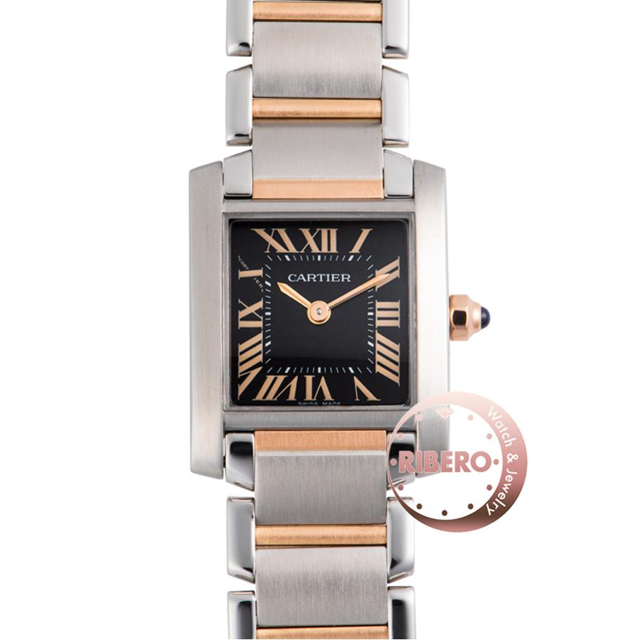カルティエ タンクフランセーズSM W5010001 アジア1200本限定 SS/PG