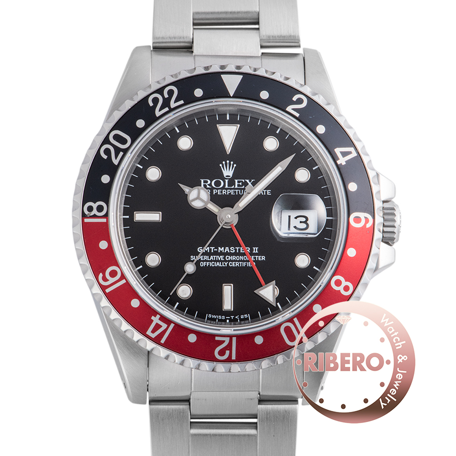 ロレックス GMTマスターII 16710 X番 「Tip dot Second」 Tritium