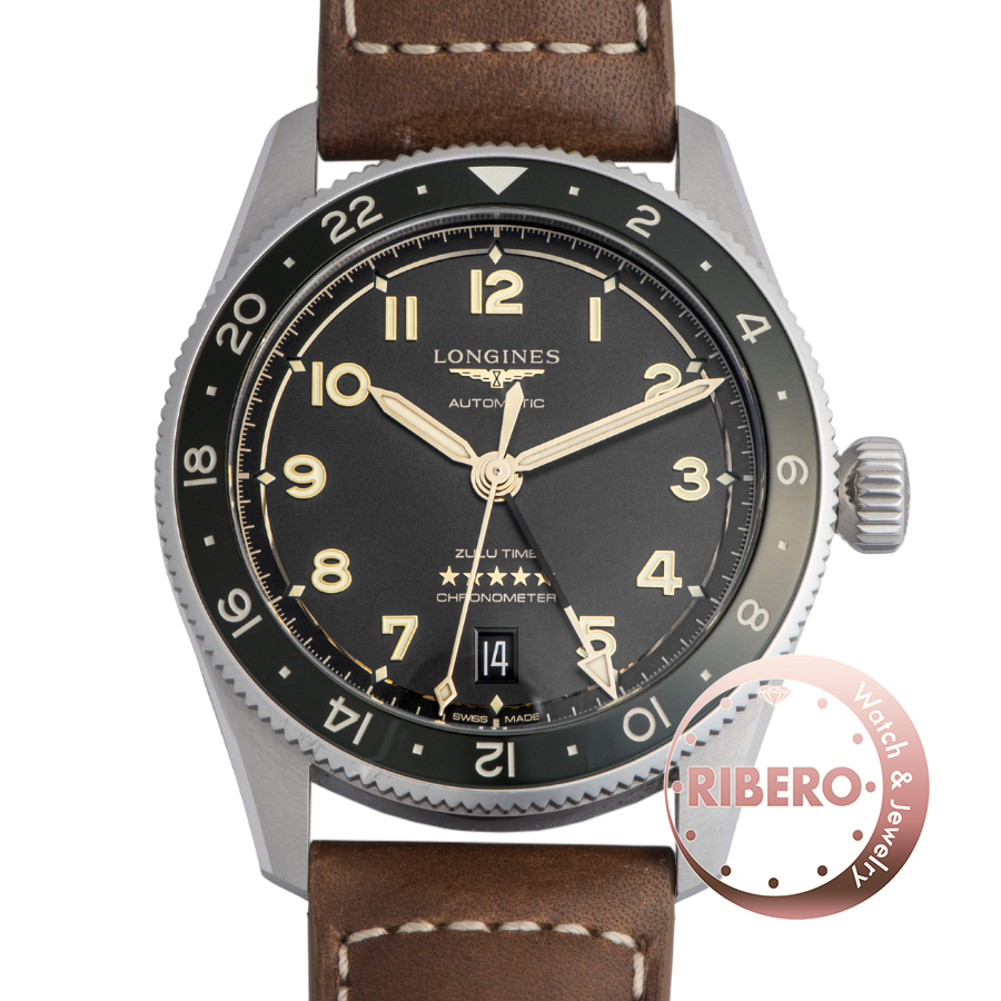 ロンジン スピリット ズールータイム L3.802.4.63.2