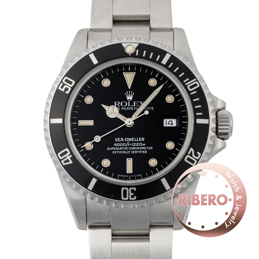 ロレックス シードゥエラー 16600 N番 Tritium チップドットセコンド