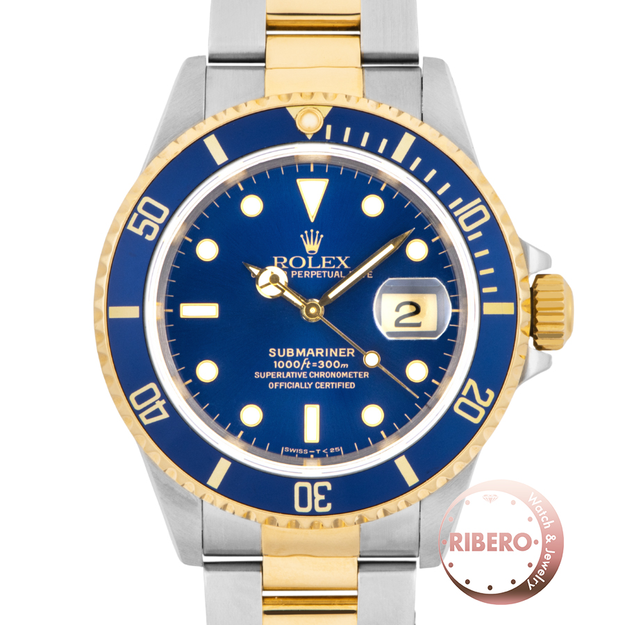 ロレックス サブマリーナデイト 16613 U番 Tritium