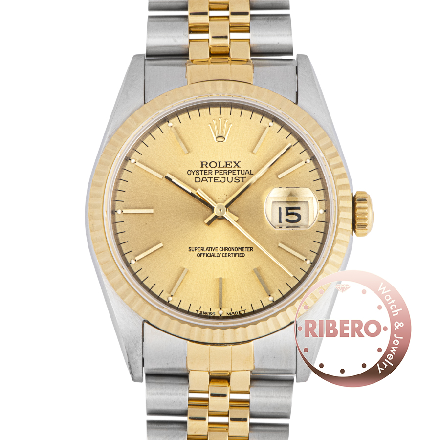 ロレックス デイトジャスト 16233 S番 Tritium