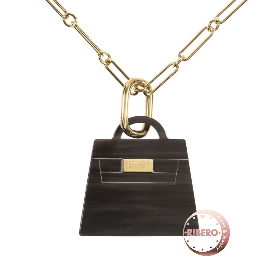 エルメス Amulette Maroquinier アミュレット マロキニエ　GM ネックレス ペンダント