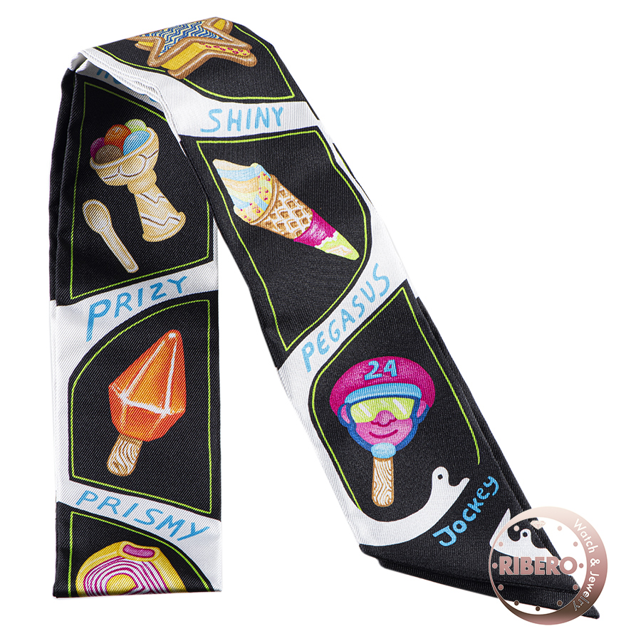 エルメス Funny Ice Cream ファニーアイスクリーム 064109S 01 ツイリー スカーフ