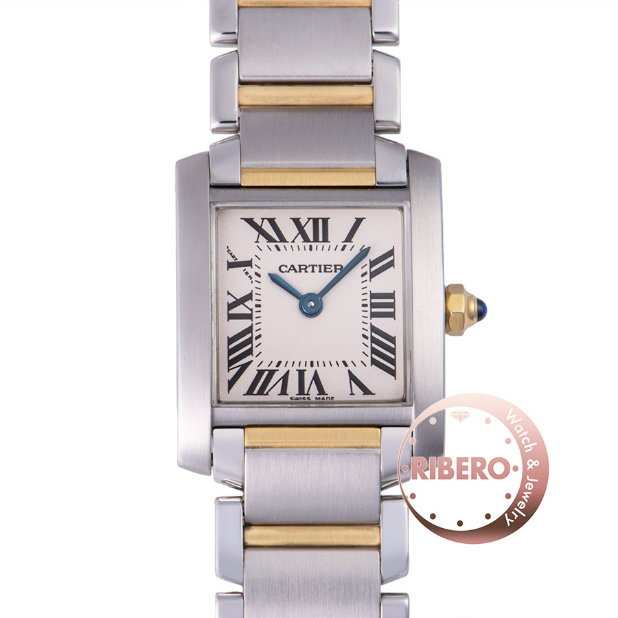 カルティエ タンクフランセーズSM W51007Q4 SS/YG
