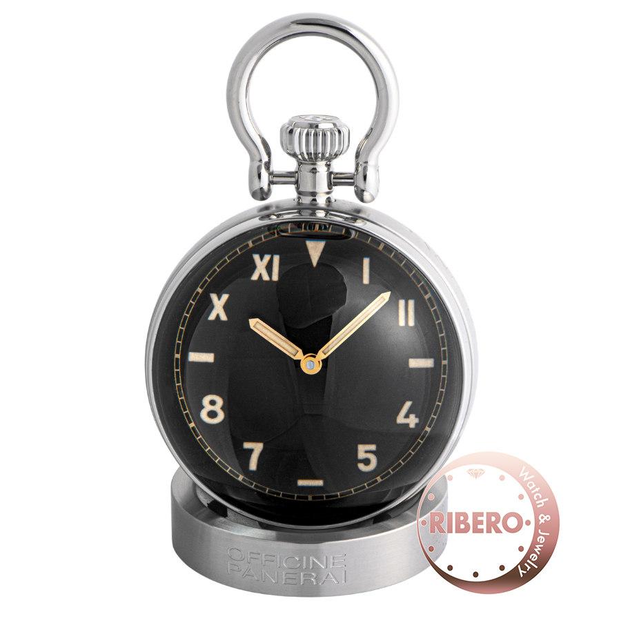 オフィチーネパネライ テーブルクロック PAM00651 置時計 ラジオミール 8デイズ