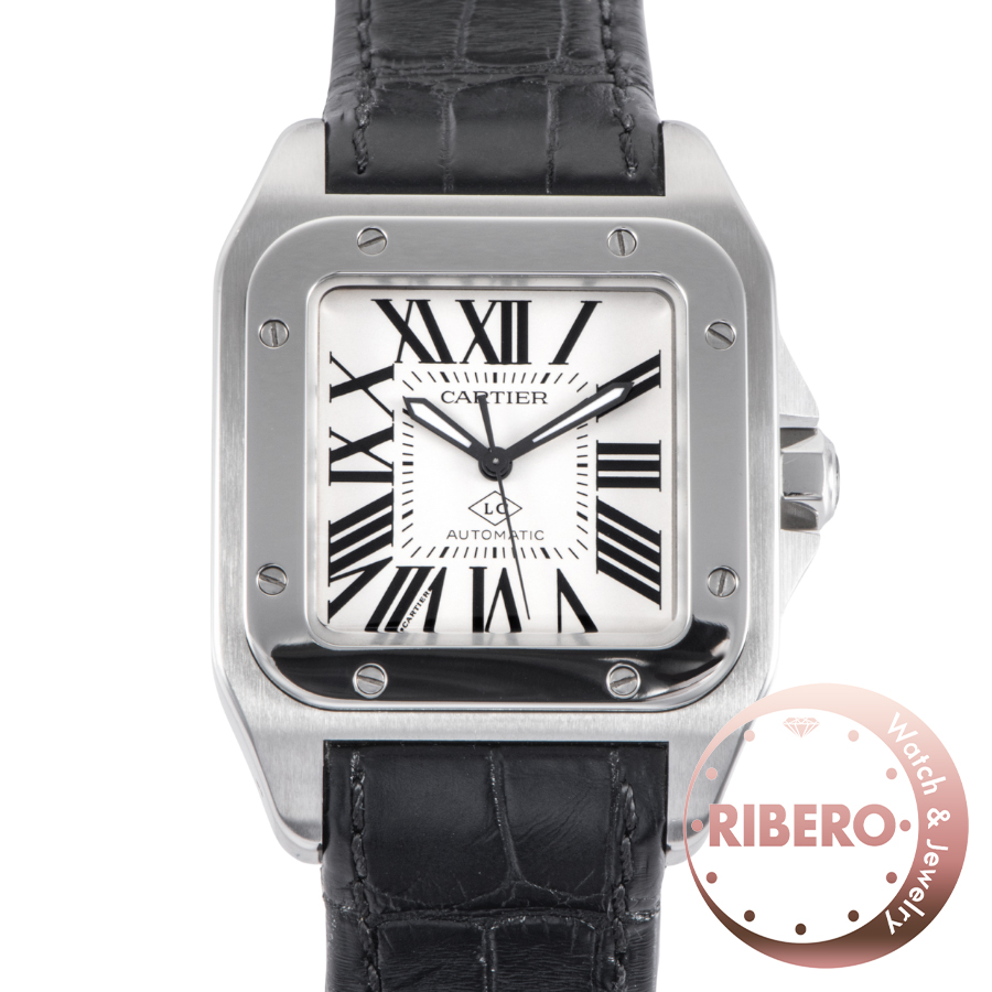 カルティエ サントス100MM WSSA0008 LCマーク