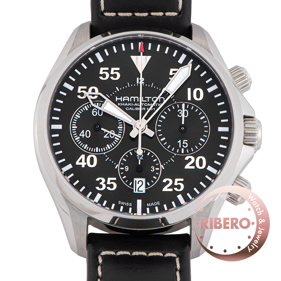 ハミルトン カーキ アビエーション パイロット クロノグラフ H646660