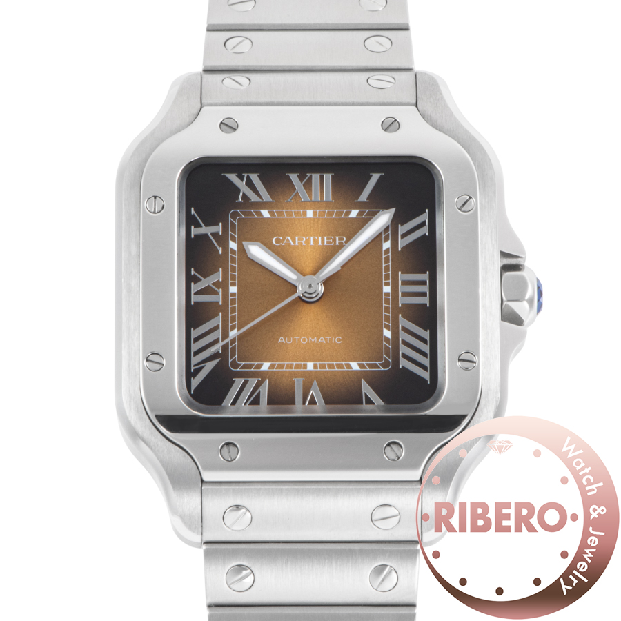 カルティエ サントス ドゥ カルティエ ウォッチMM  WSSA0065 ブラウングラデーション 2024年新作モデル