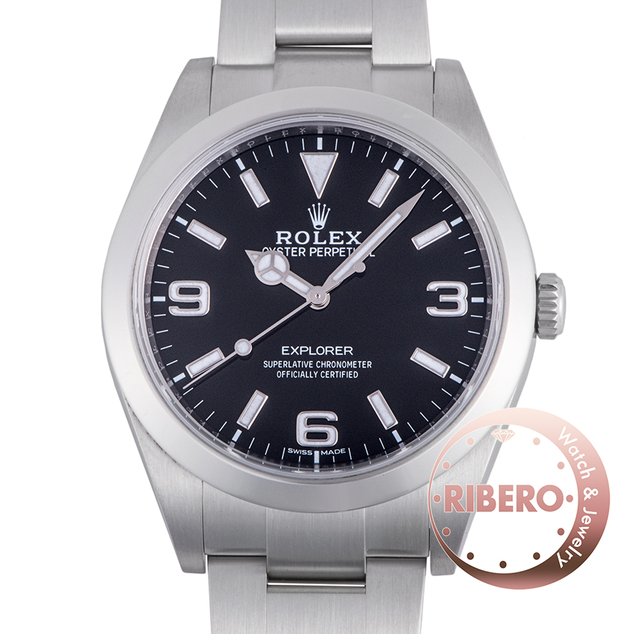 ロレックス エクスプローラー1 214270 新ダイヤル