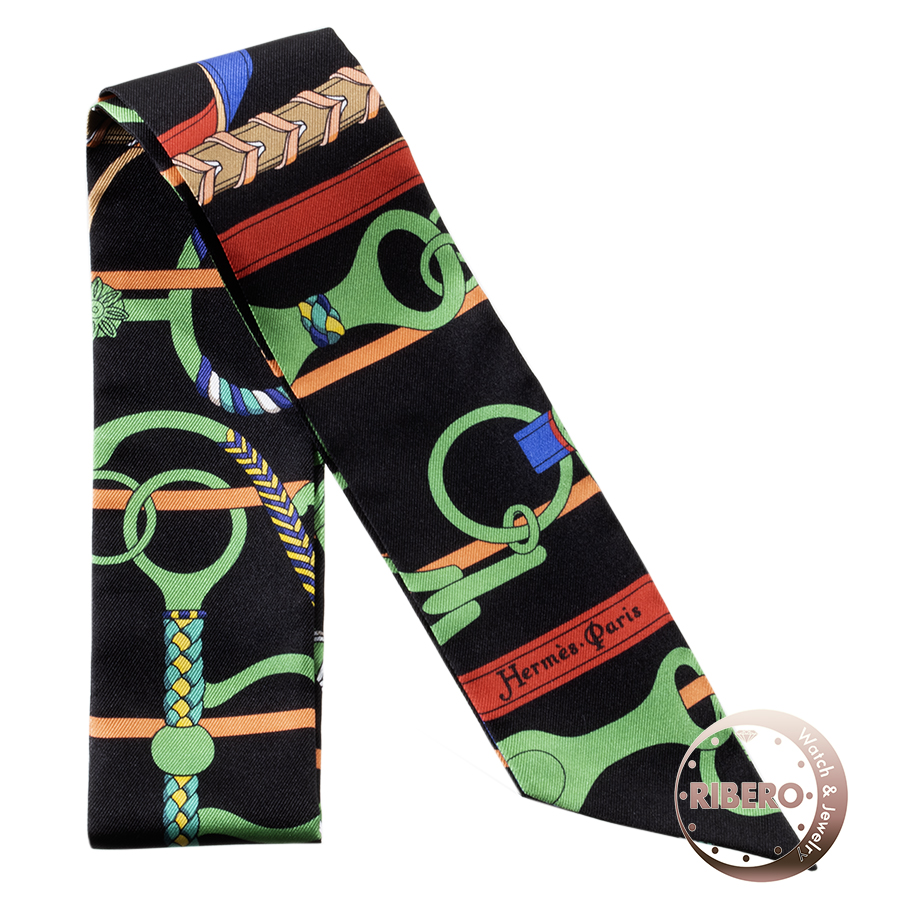 エルメス Panoplie Equestre 乗馬の装具一式 063231S ツイリー スカーフ
