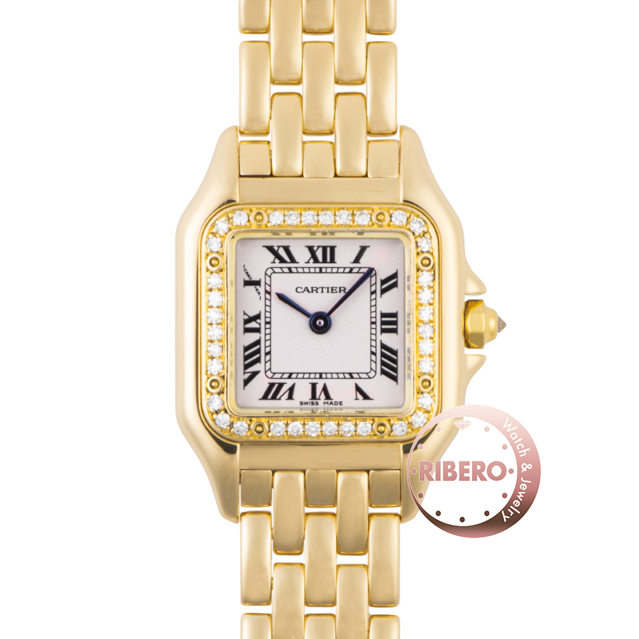 カルティエ パンテールSM ベゼルダイヤ WF3070B9