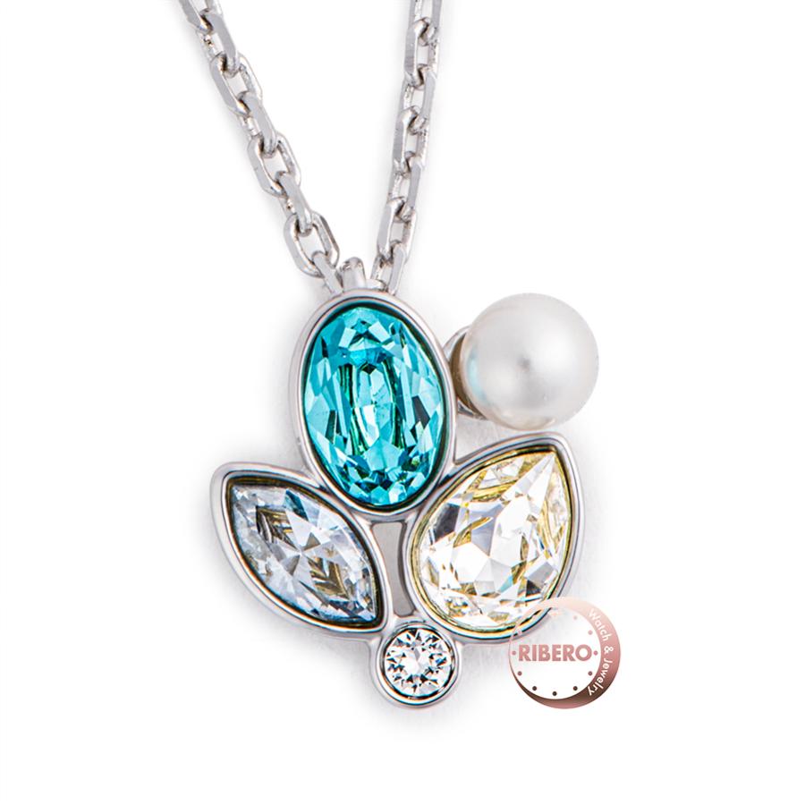 スワロフスキー ラインストーン ペンダント ネックレス