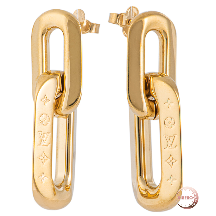 ルイ・ヴィトン ブックル ドレイユ・ドゥーブル 2マイヨン PM  MP2990 ピアス 2021SS